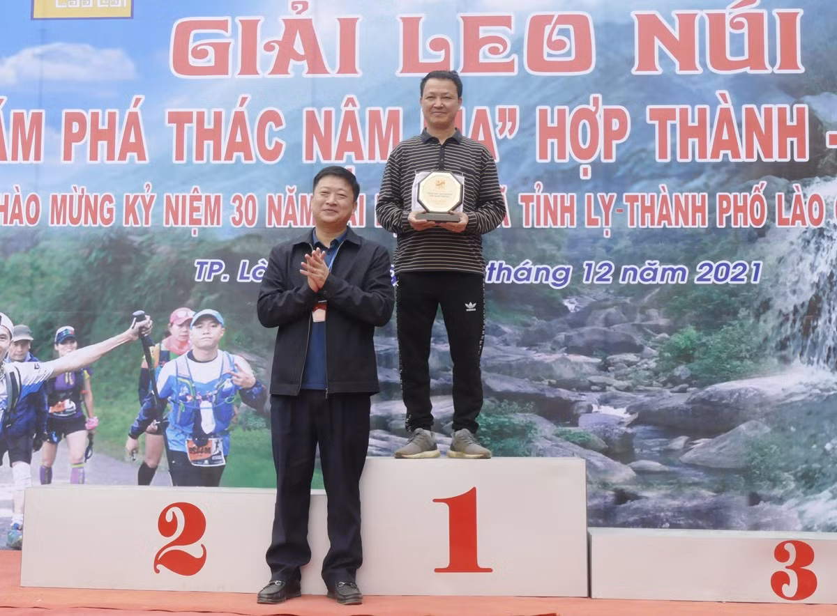 Thành phố Lào Cai tổ chức thành công Giải leo núi “Khám phá thác Nậm Rịa” Hợp Thành năm 2021 ảnh 6