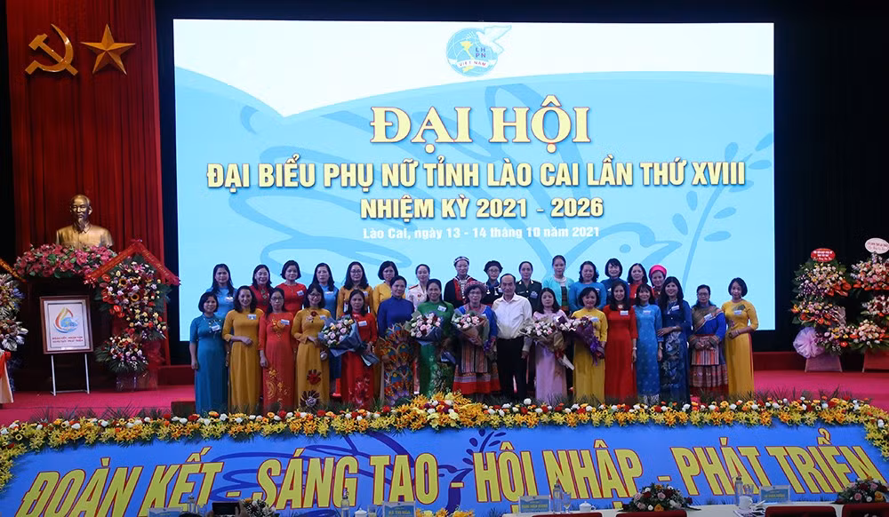 Đại hội Đại biểu Phụ nữ tỉnh Lào Cai lần thứ XVIII thành công tốt đẹp ảnh 2