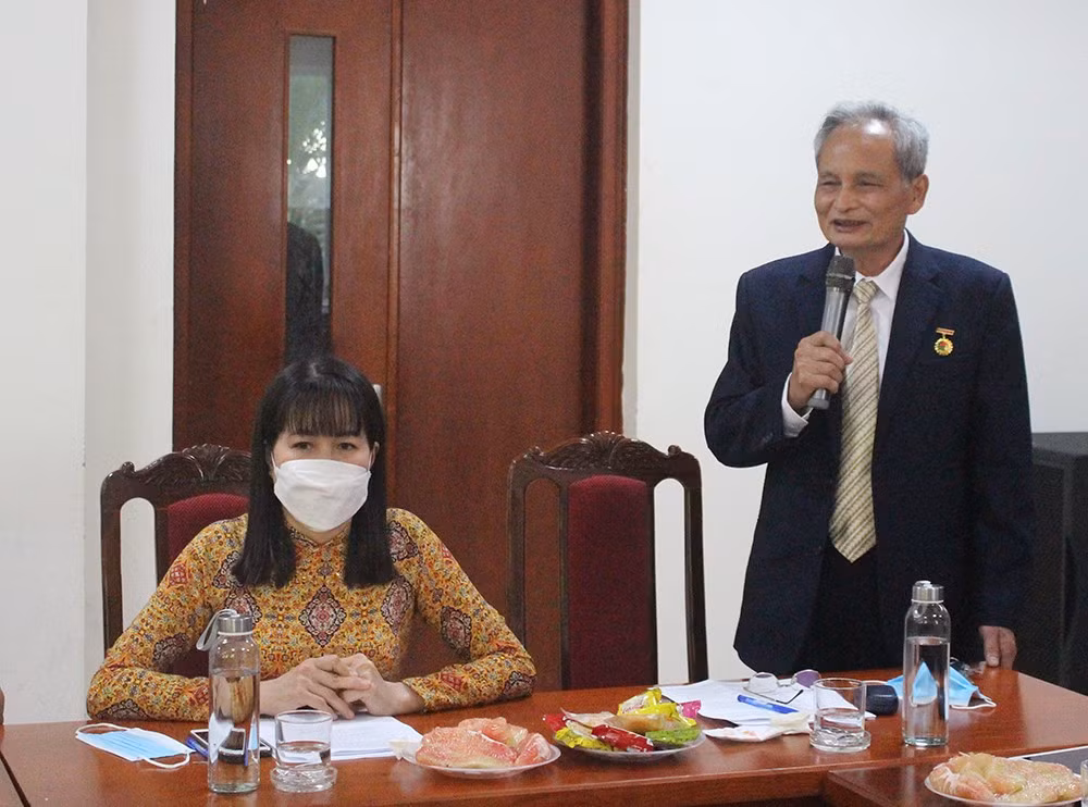 Đại biểu phát biểu tại tọa đàm.