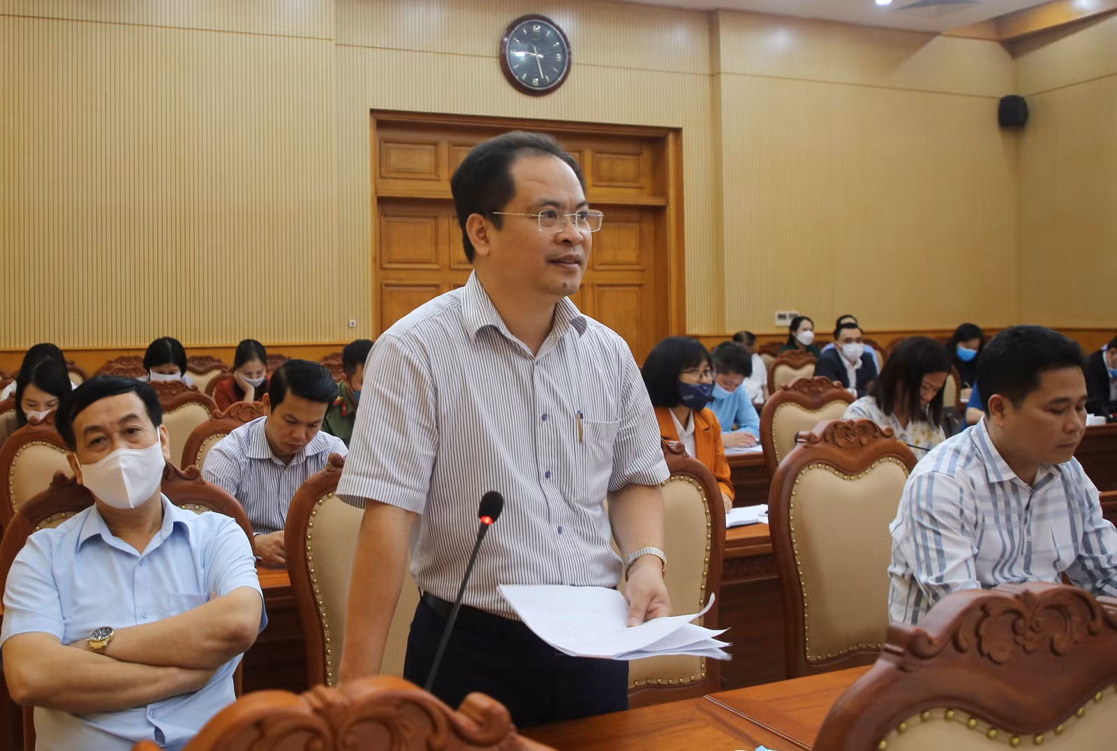 Giao ban công tác lý luận chính trị quý III năm 2021 ảnh 4