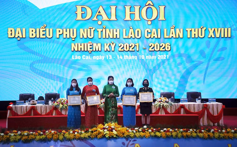 Đại hội Đại biểu Phụ nữ tỉnh Lào Cai lần thứ XVIII thành công tốt đẹp ảnh 10