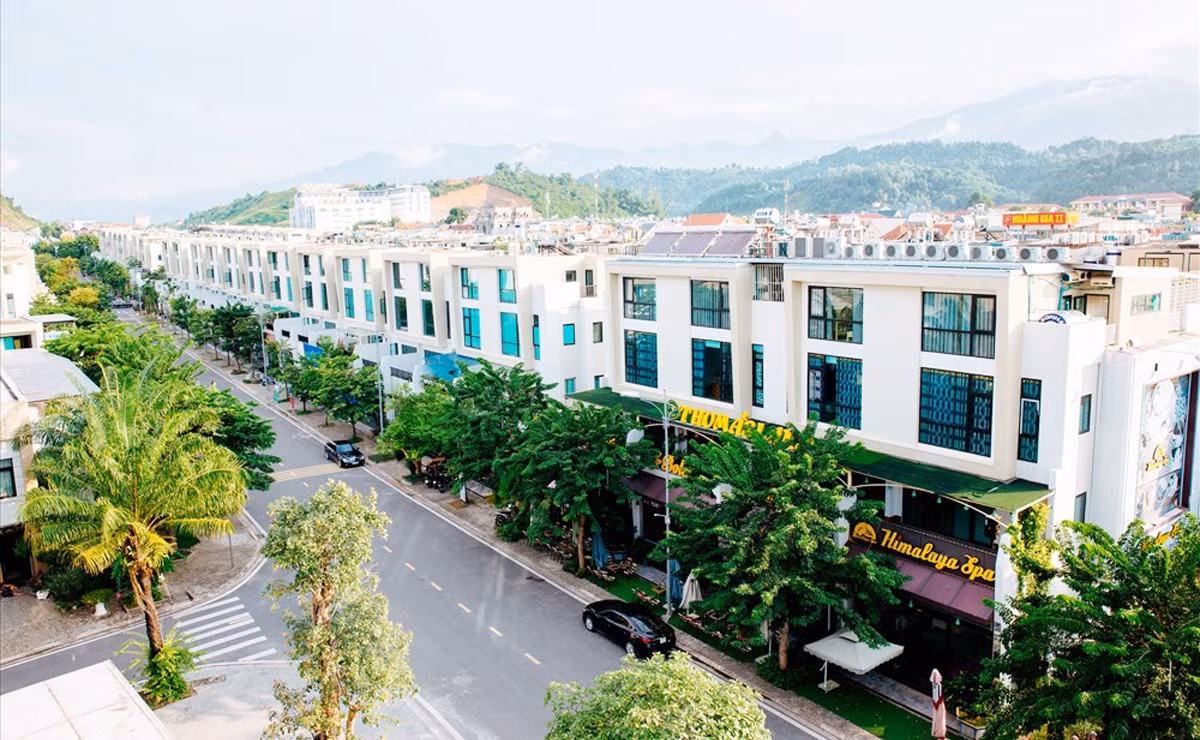 Manor Lào Cai là khu đô thị kiểu mẫu đầu tiên tại Lào Cai.