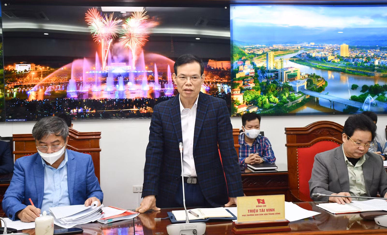 Thường trực Tỉnh ủy làm việc với Đoàn công tác Ban Dân vận Trung ương ảnh 6