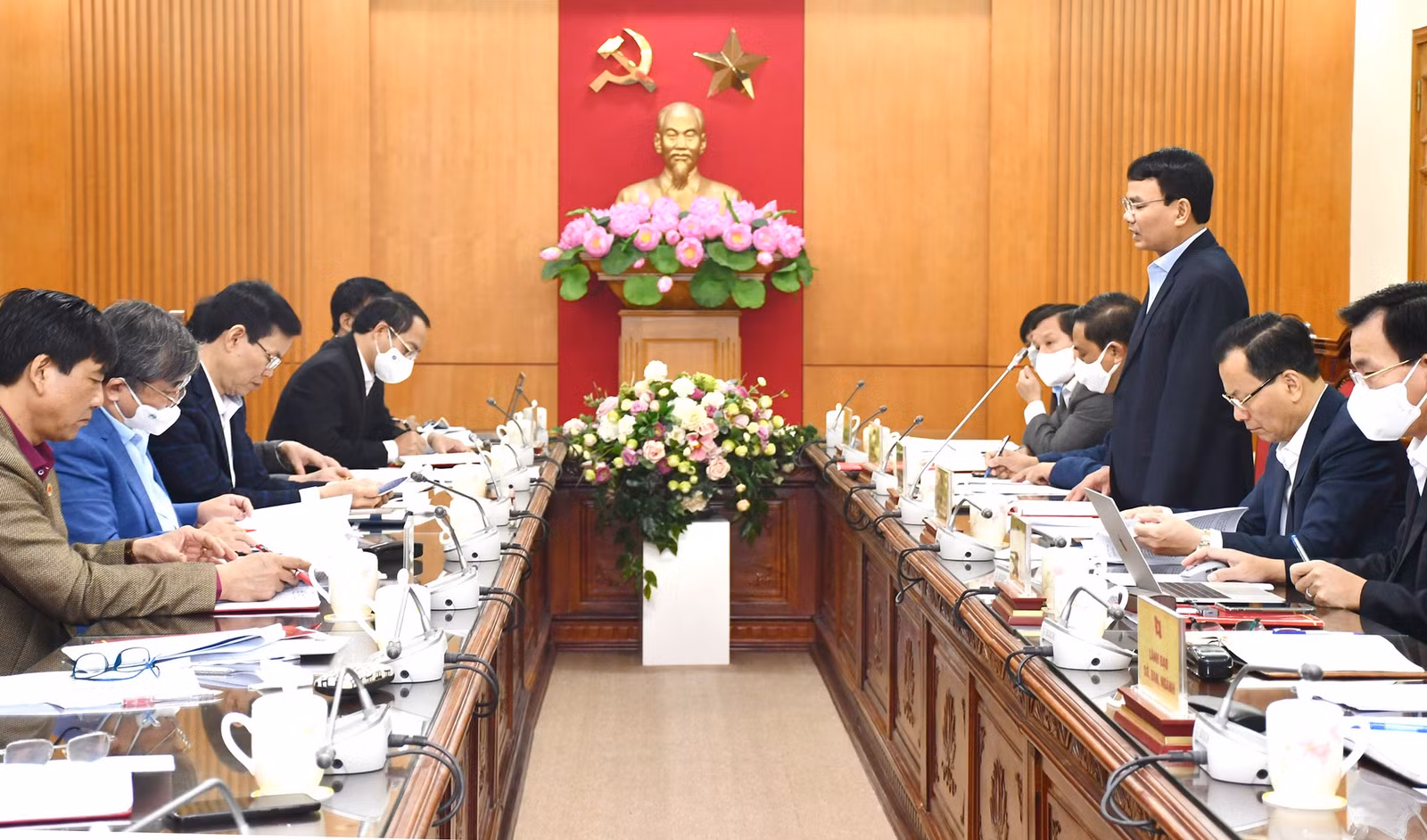 Thường trực Tỉnh ủy làm việc với Đoàn công tác Ban Dân vận Trung ương ảnh 2