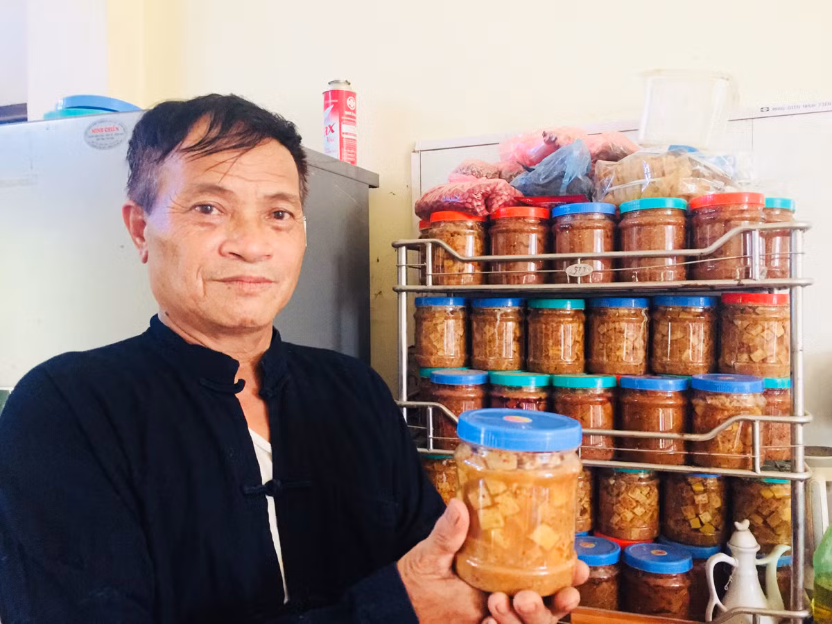 Món đậu phụ nhự của người Nùng ảnh 1
