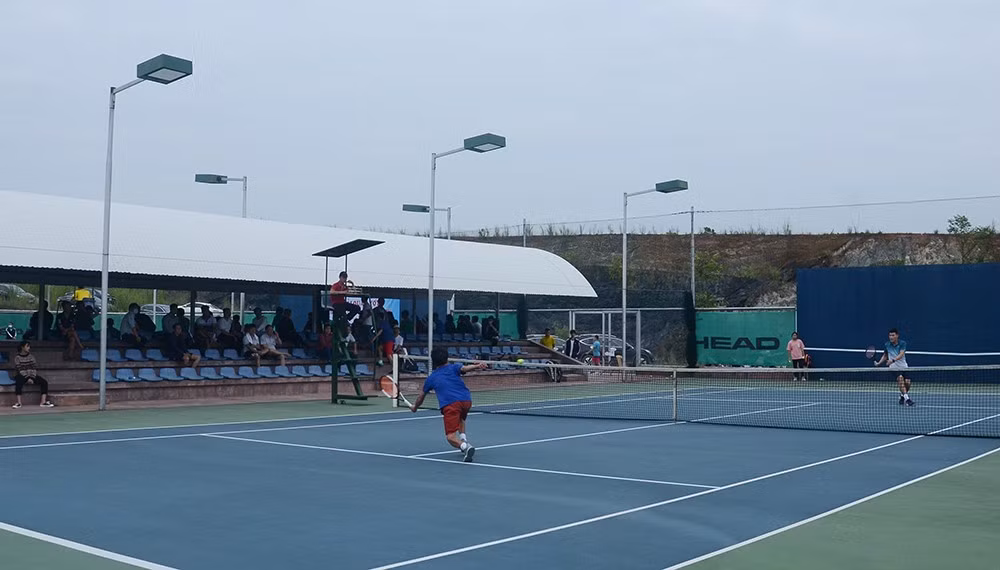 Trận chung kết nội dung đơn nam giữa Câu lạc bộ Apatit Việt Nam và Câu lạc bộ Sở Văn hoá, Thể thao và Du lịch.