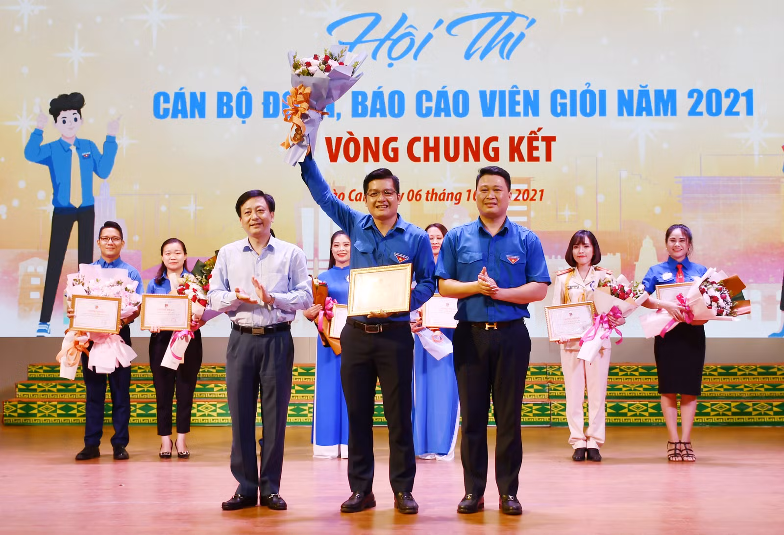 Đoàn thanh niên Công ty TNHH MTV Apatit Việt Nam xuất sắc giành giải Nhất.