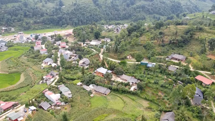 Đổi thay ở các vùng quê trên cao nguyên Bắc Hà.