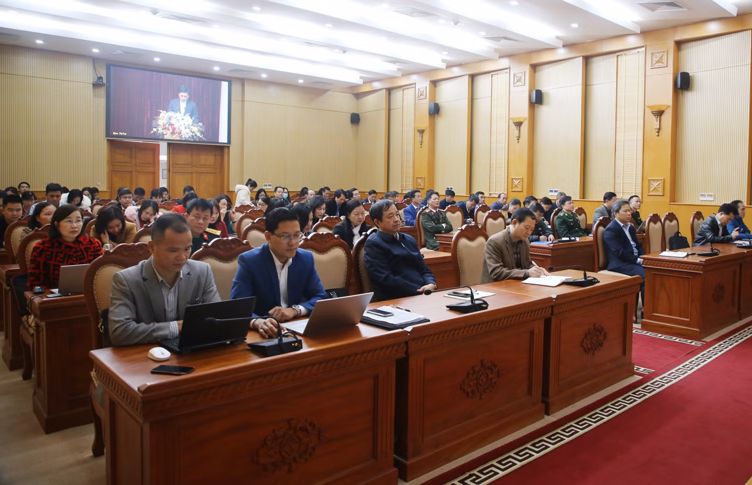 Hội nghị báo cáo viên Trung ương tháng 12 và tổng kết công tác tuyên truyền miệng năm 2022 ảnh 2