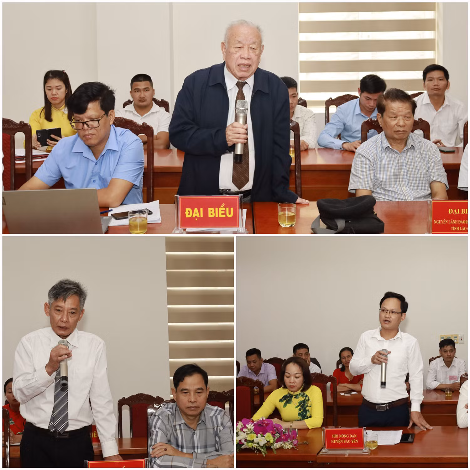 Các đại biểu thảo luận, trao đổi kinh nghiệm.
