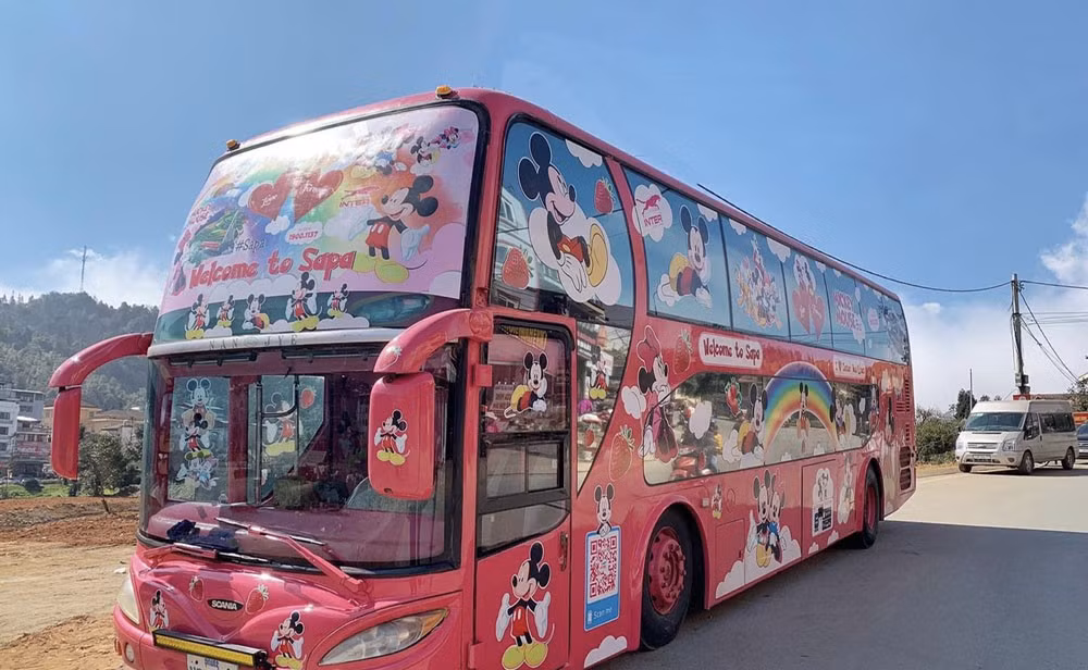 Hãng xe Inter Bus Lines chuyên vận chuyển khách du lịch tuyến Hà Nội - Sa Pa.