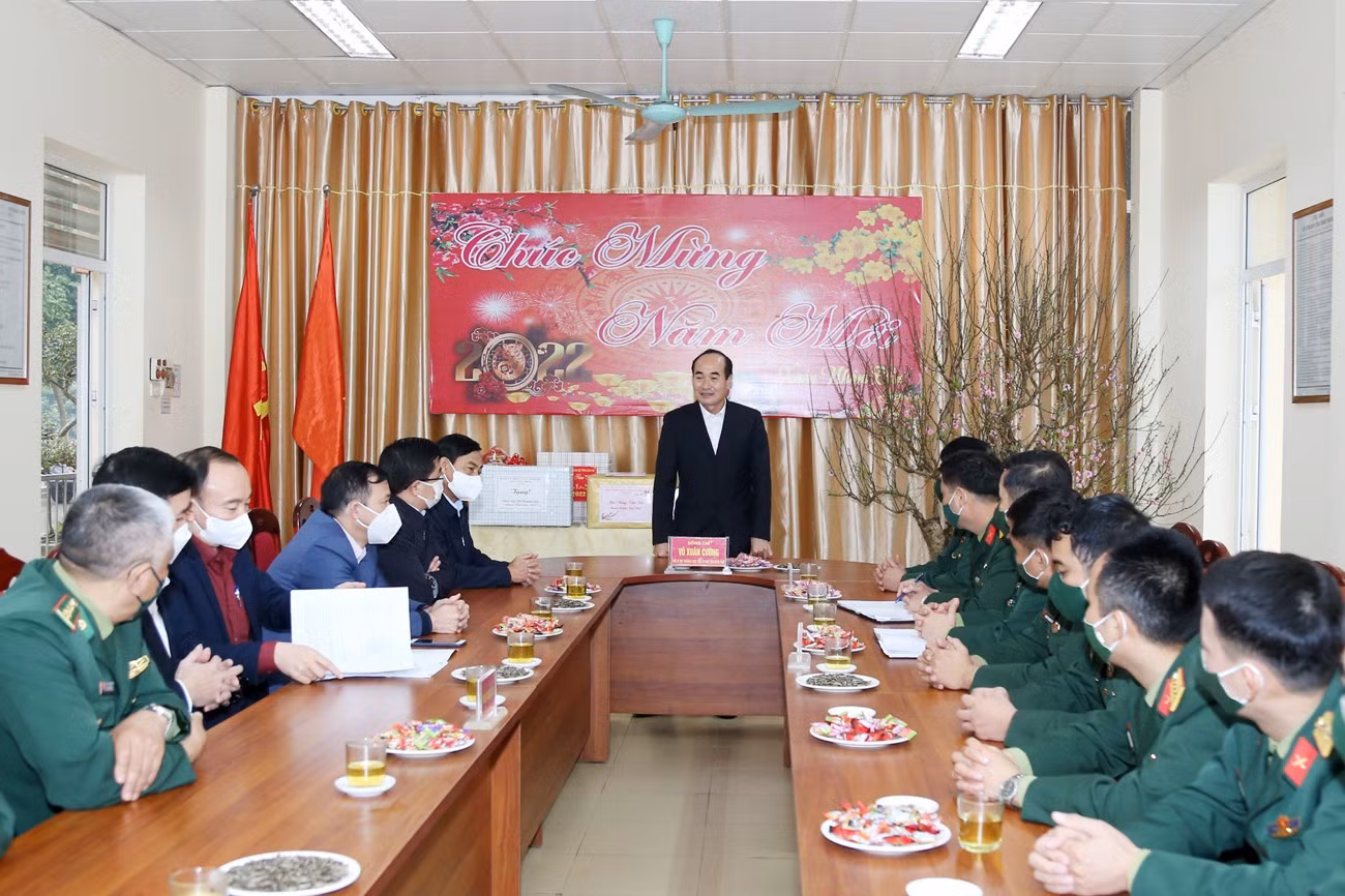 Phó Bí thư Thường trực Tỉnh ủy Vũ Xuân Cường thăm, chúc Tết tại Bảo Thắng ảnh 3