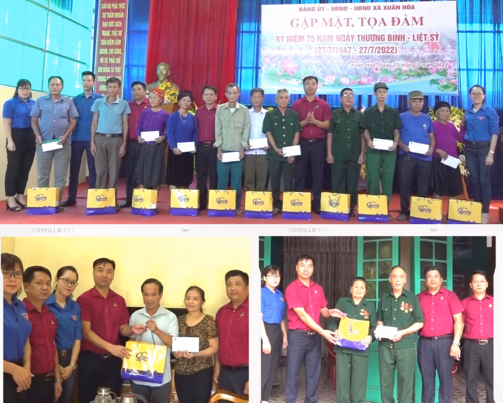 Các cơ quan, đơn vị, địa phương gặp mặt, tặng quà gia đình chính sách ảnh 7