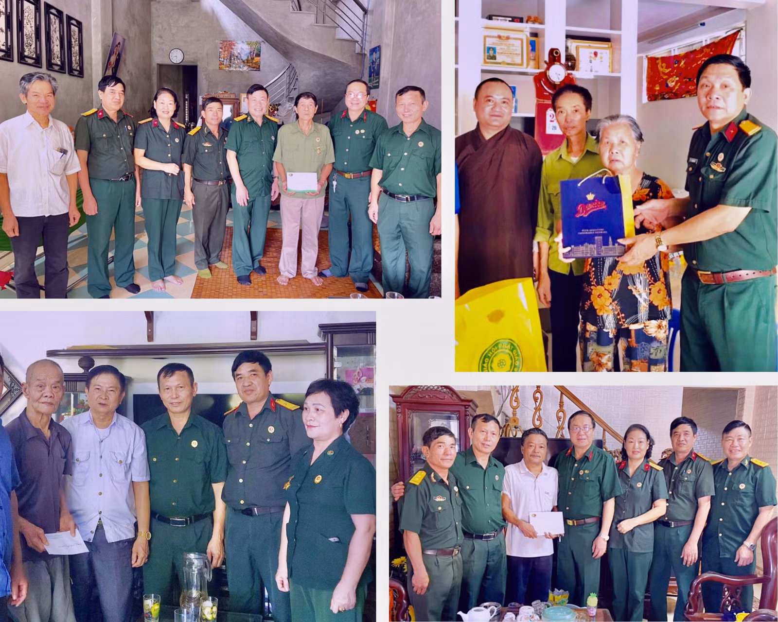 Các cơ quan, đơn vị, địa phương gặp mặt, tặng quà gia đình chính sách ảnh 5