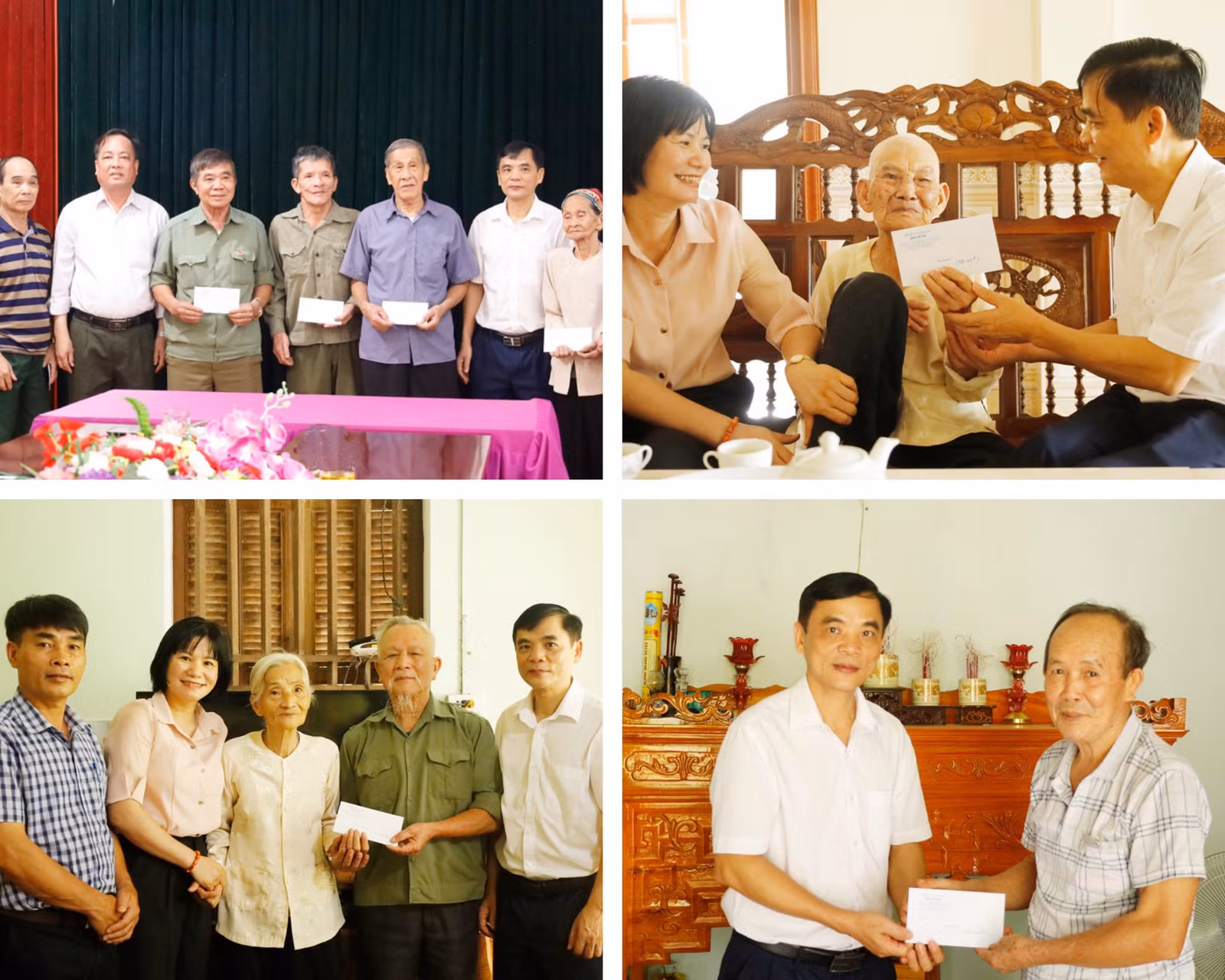 Các cơ quan, đơn vị, địa phương gặp mặt, tặng quà gia đình chính sách ảnh 3