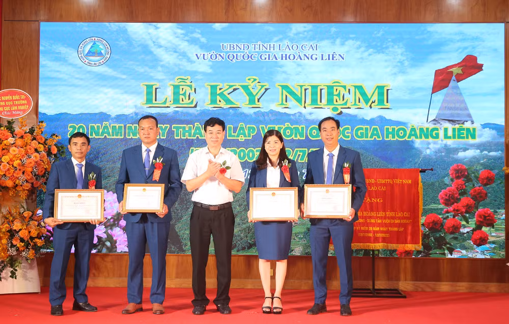 Vườn Quốc gia Hoàng Liên kỷ niệm 20 năm Ngày thành lập ảnh 6