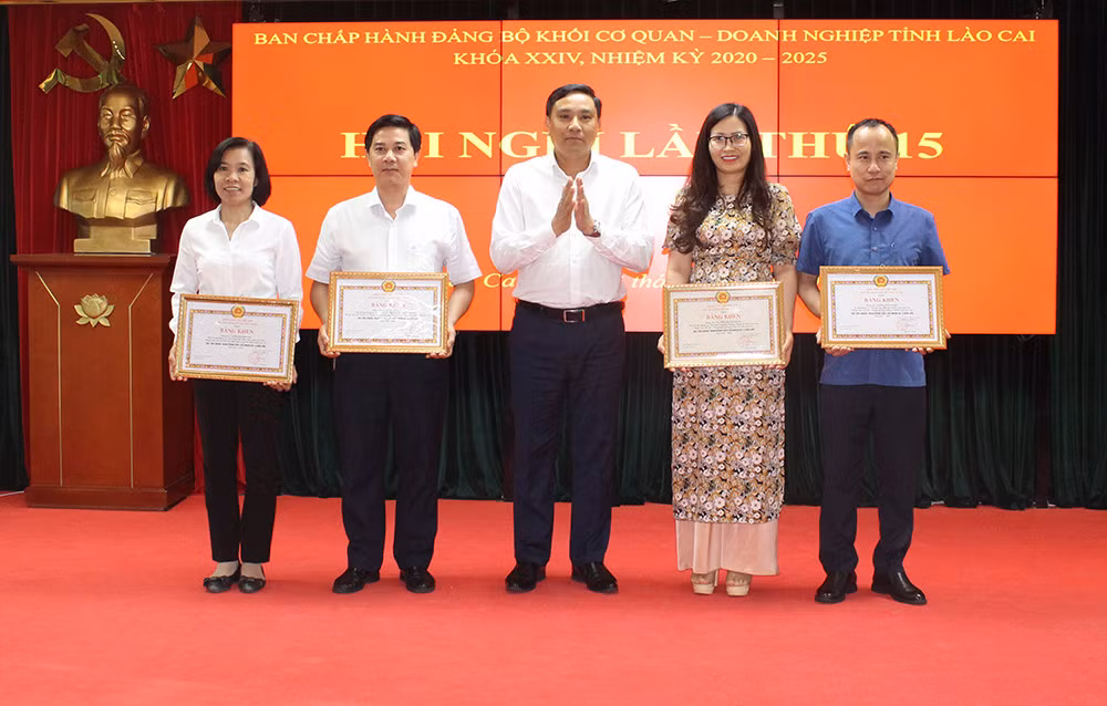 Xây dựng đội ngũ cán bộ, đảng viên Đảng bộ Khối Cơ quan - Doanh nghiệp tỉnh có tầm nhìn chiến lược ảnh 5