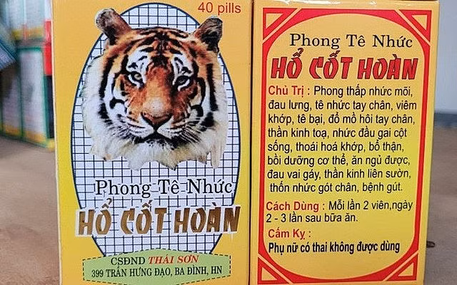 Cảnh báo Phong tê nhức Hổ Cốt Hoàn là thuốc giả