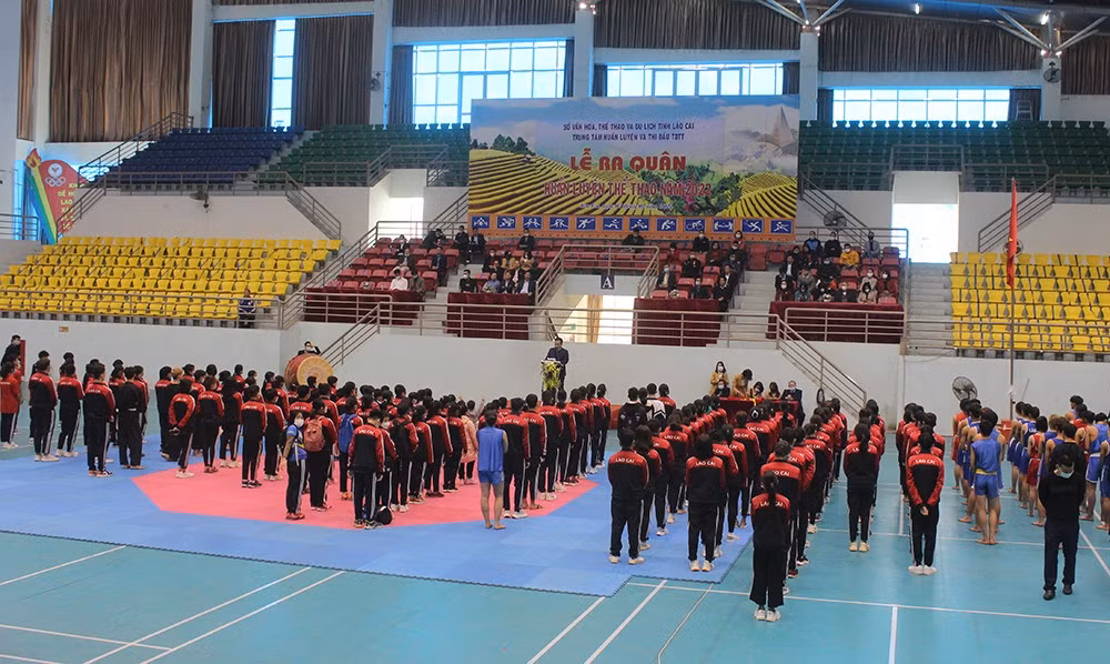 Ra quân huấn huyện thể thao năm 2022 ảnh 1
