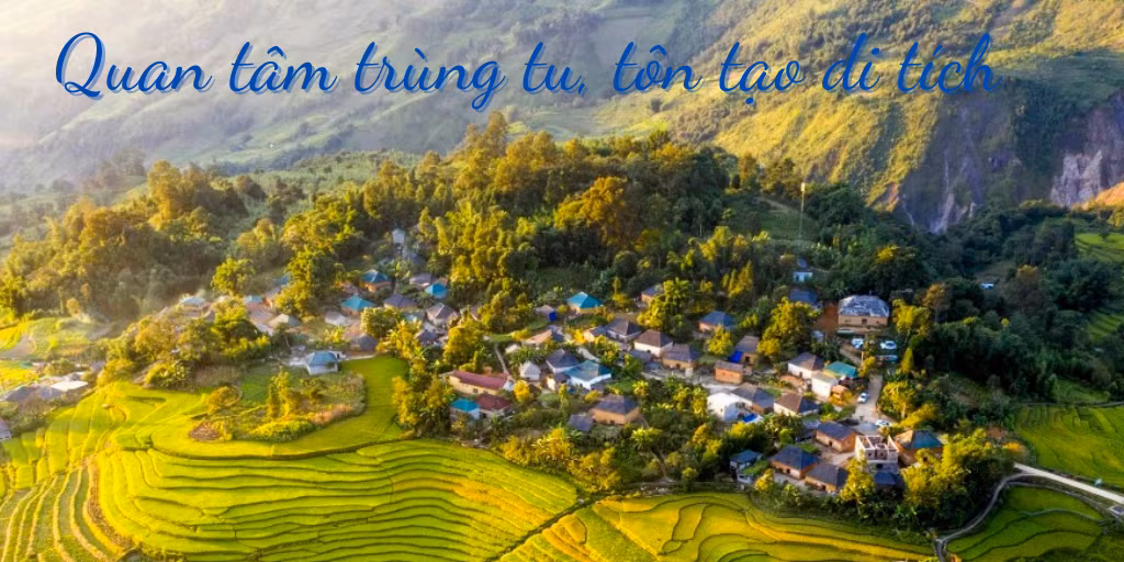 Quan tâm trùng tu, tôn tạo di tích ảnh 1