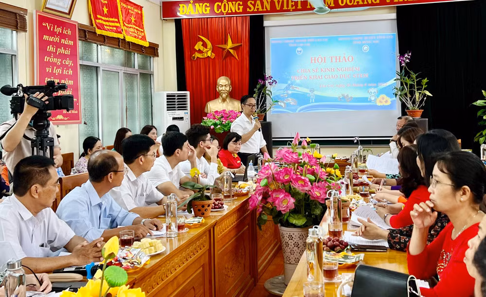 Trao đổi, học tập kinh nghiệm triển khai giáo dục STEM ảnh 1