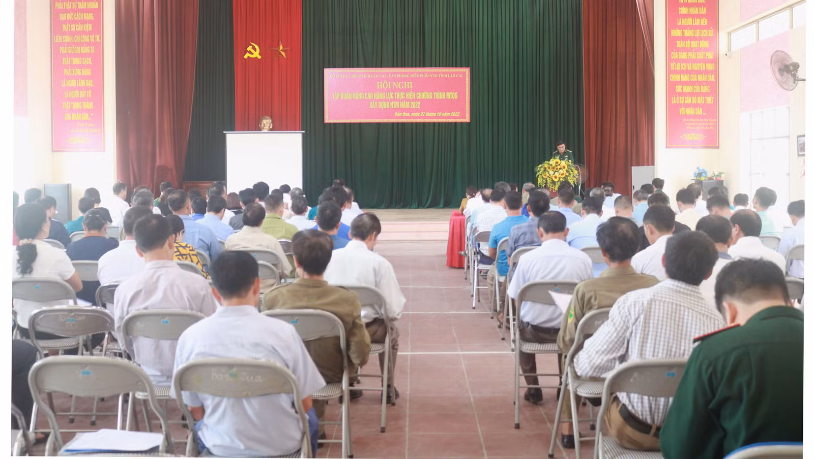 Quang cảnh hội nghị tập huấn.