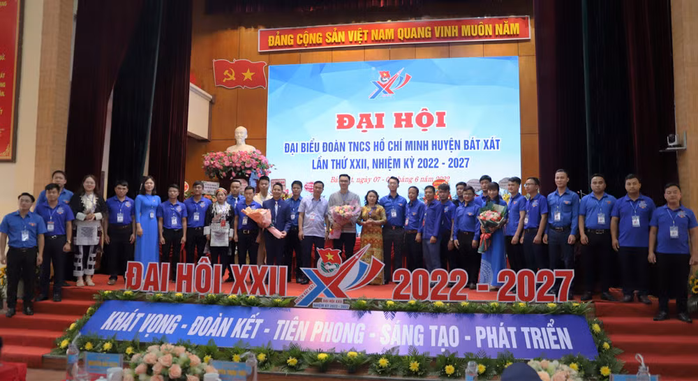 Đại hội Đại biểu Đoàn TNCS Hồ Chí Minh Khối Cơ quan – Doanh nghiệp tỉnh và huyện Bát Xát, nhiệm kỳ 2022 - 2027 ảnh 11
