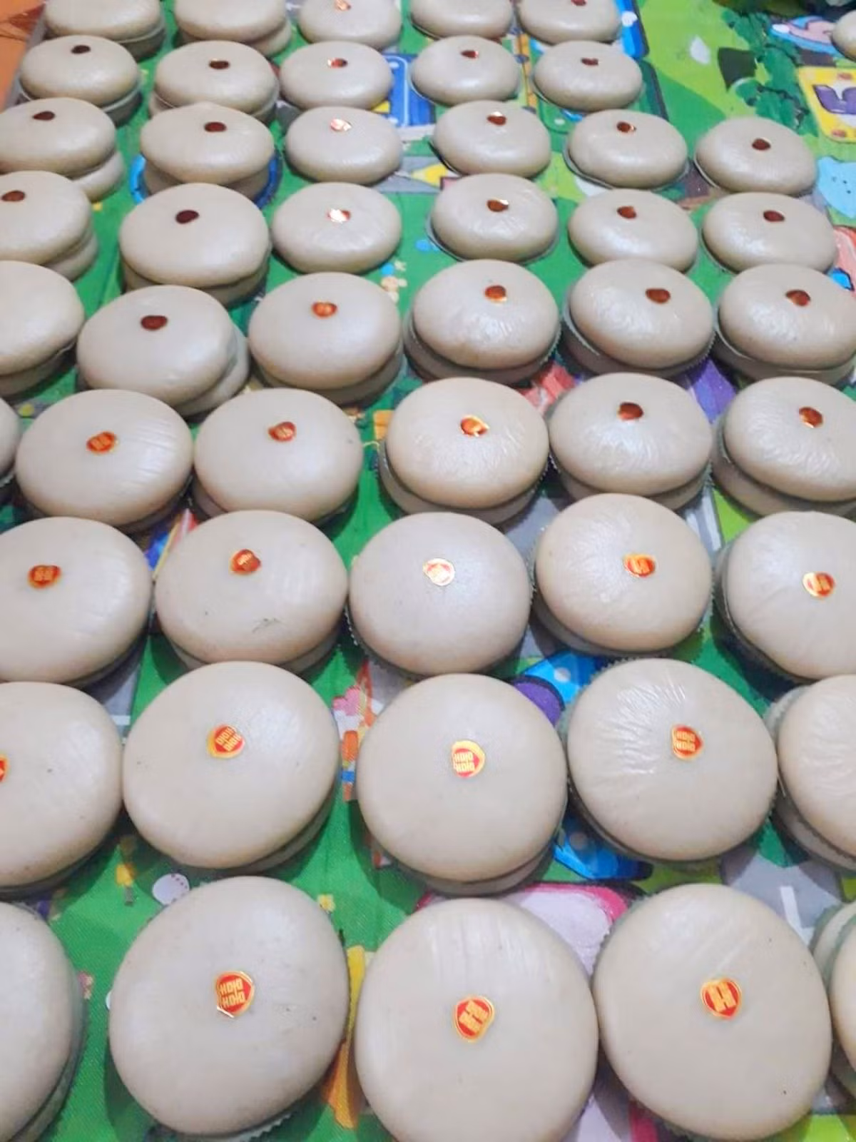 Bánh dày - lễ vật trong cưới hỏi của người Tày ảnh 1