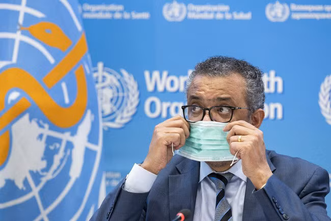Tổng Giám đốc WHO Tedros Adhanom Ghebreyesus.