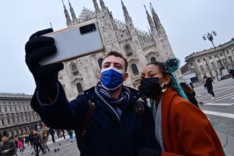 Italy là một trong số các quốc gia ghi nhận số ca mắc mới COVID-19 nhiều nhất châu Âu trong 24 giờ qua trong bối cảnh ngành du lịch nước này đang mở cửa trở lại.