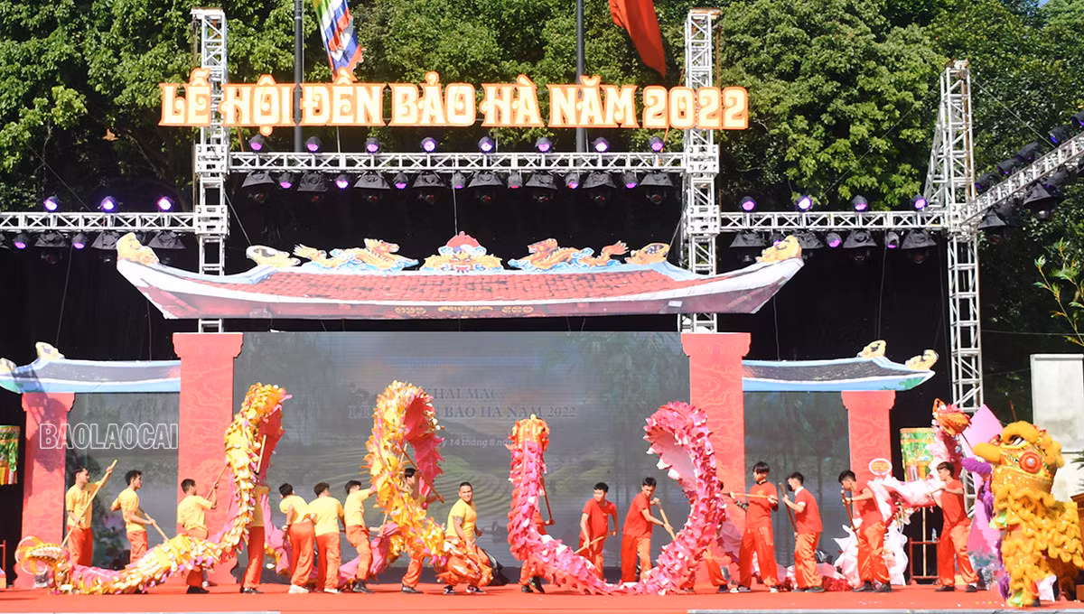 Khai mạc Lễ hội đền Bảo Hà năm 2022 ảnh 3