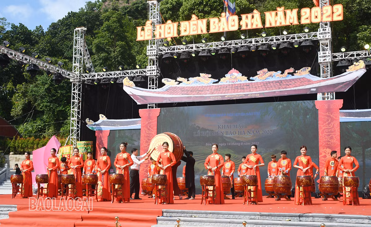 Khai mạc Lễ hội đền Bảo Hà năm 2022 ảnh 5
