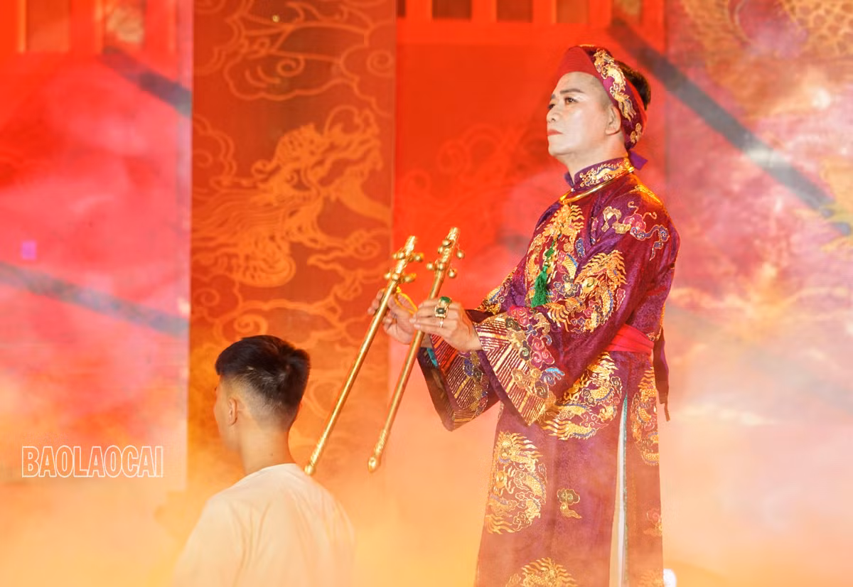 Hấp dẫn chương trình nghệ thuật đặc biệt tại Lễ hội đền Bảo Hà năm 2022 ảnh 10