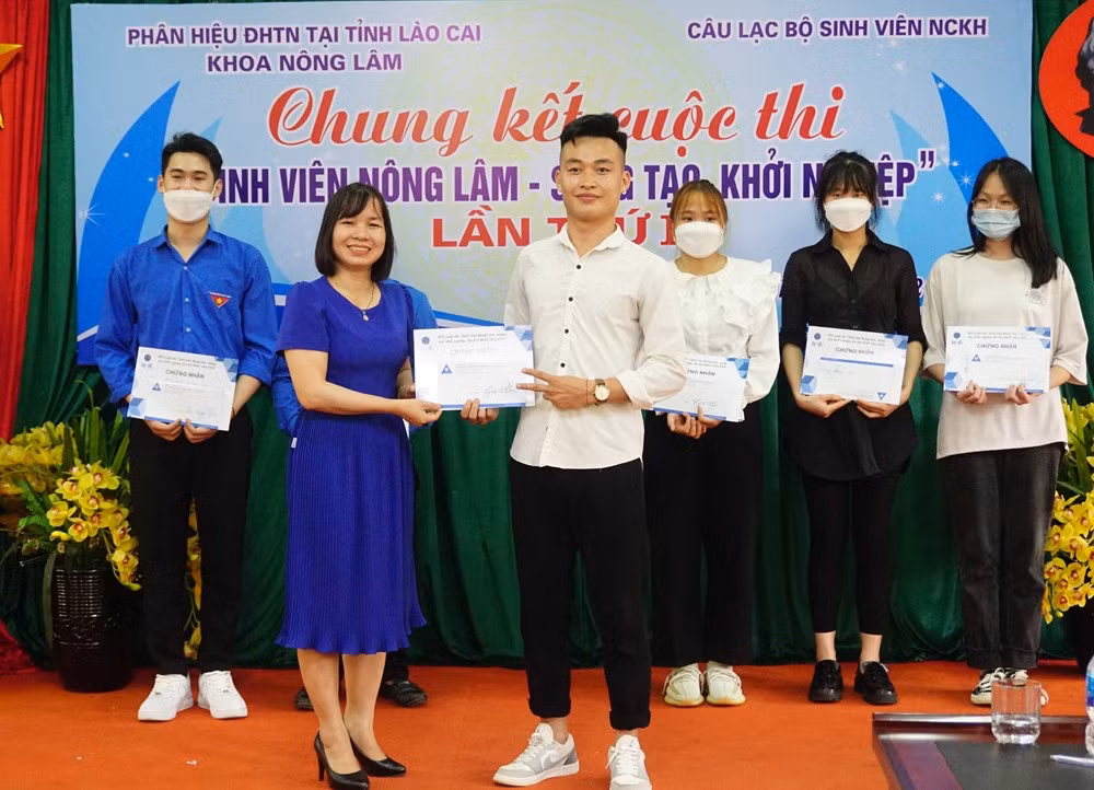 Chung kết Cuộc thi “Sinh viên nông lâm – Sáng tạo khởi nghiệp” ảnh 3