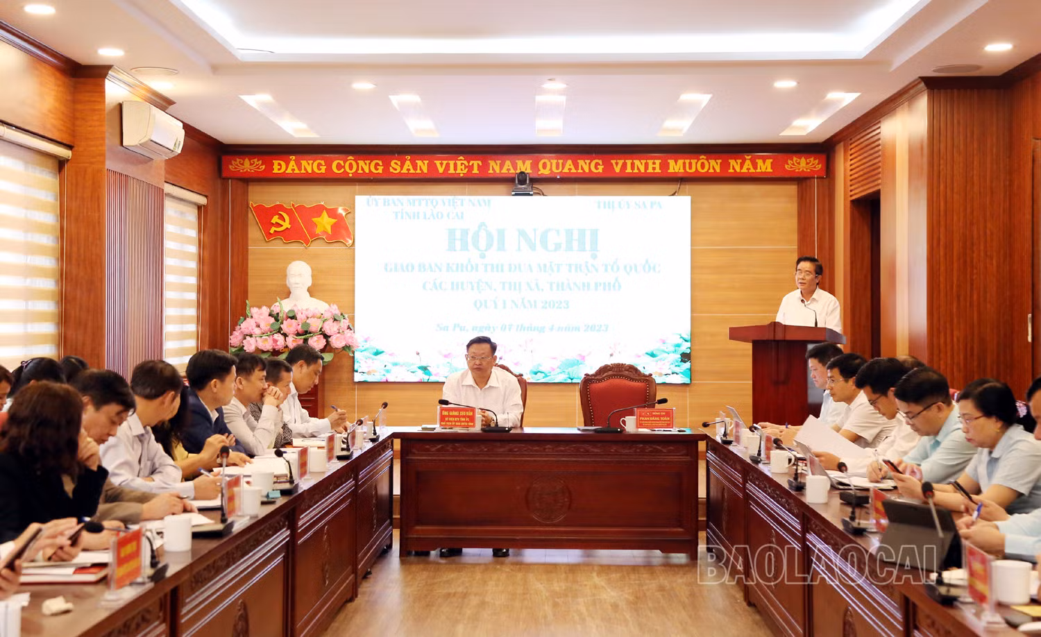 Quang cảnh hội nghị.