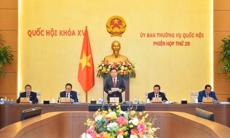 Phiên họp thứ 20 của Ủy ban Thường vụ Quốc hội.