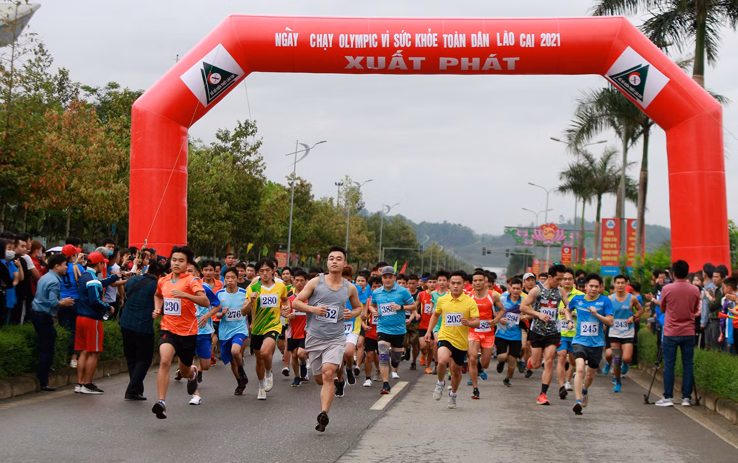 Ngày chạy Olympic vì sức khỏe toàn dân là dịp để các tài năng được thỏa niềm đam mê với môn điền kinh.