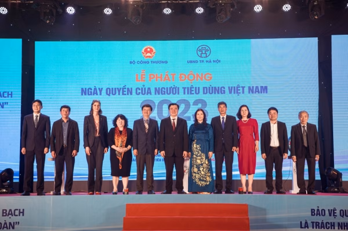 Lễ phát động Ngày Quyền của người tiêu dùng Việt Nam.