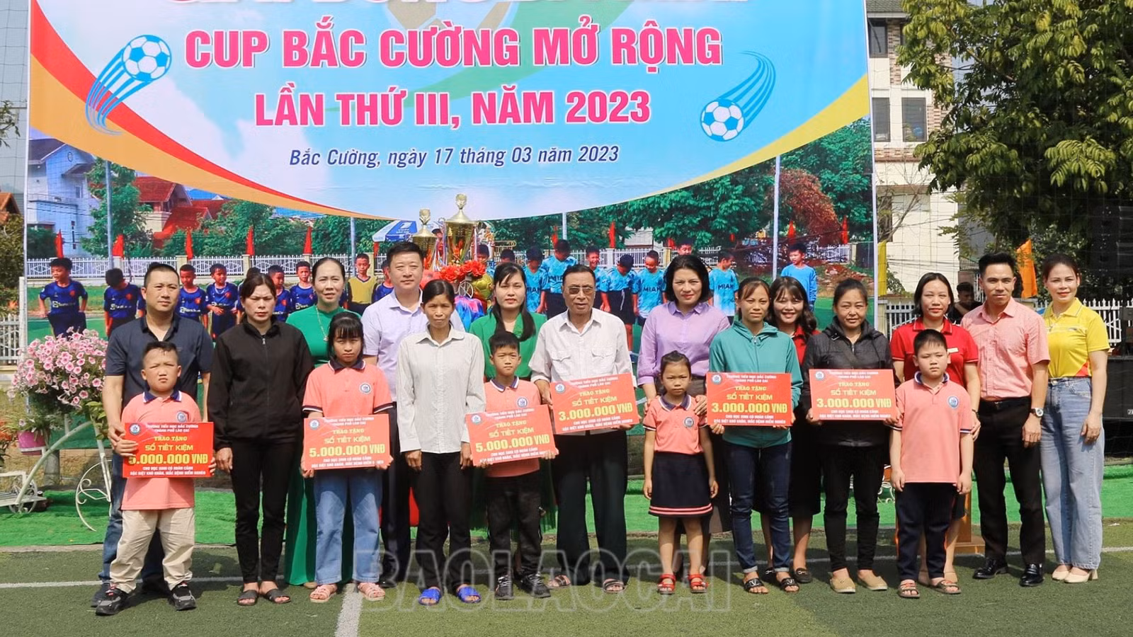 Khai mạc Giải bóng đá mini Cup Bắc Cường mở rộng lần thứ III ảnh 5