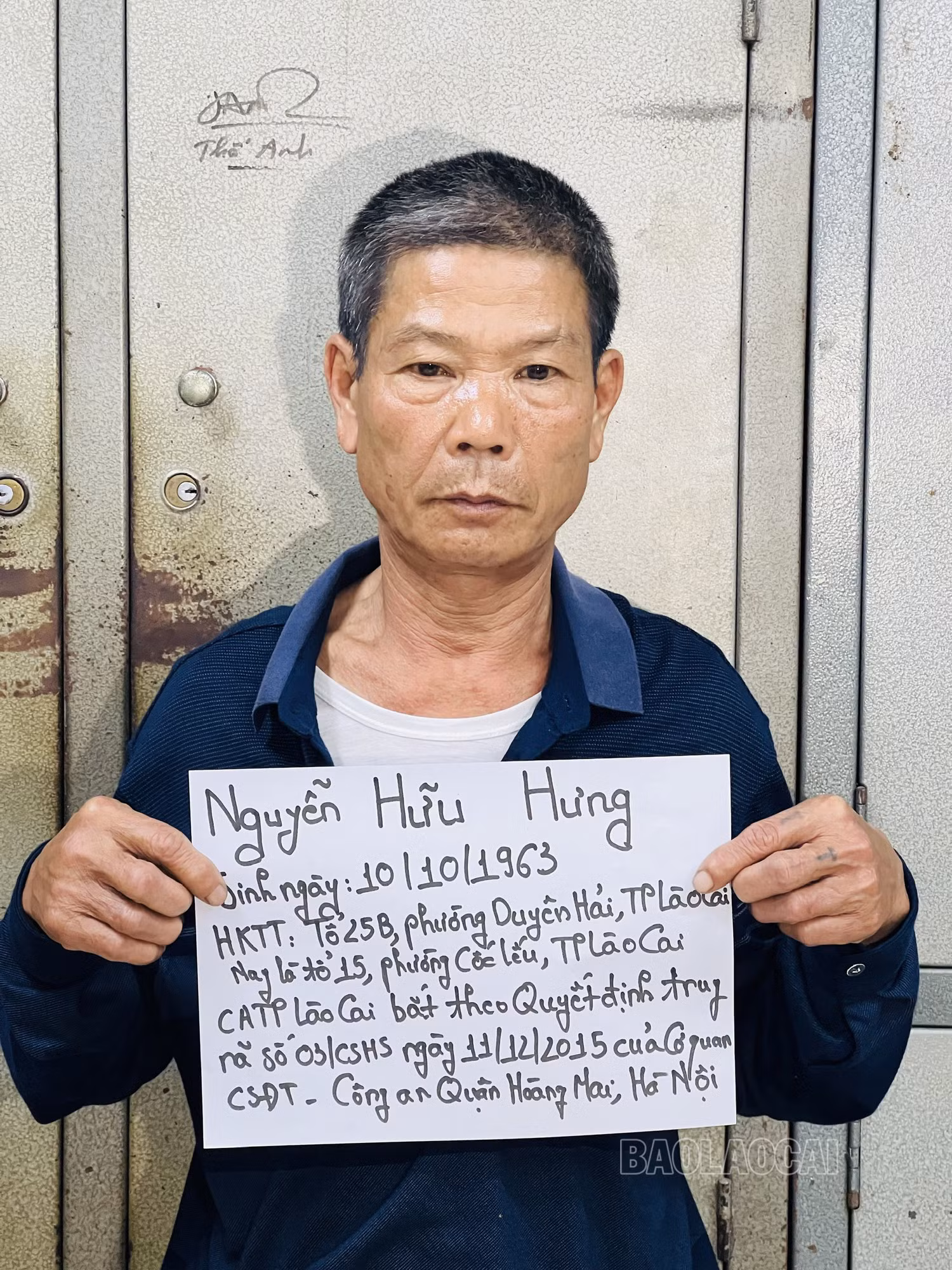 Đối tượng Nguyễn Hữu Hưng.