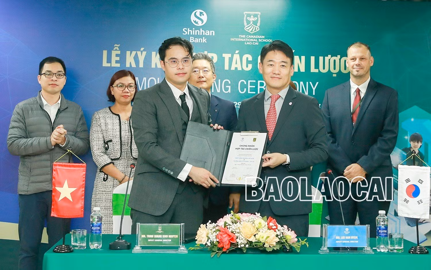Trường Quốc tế Canada Lào Cai ký kết hợp tác chiến lược với ngân hàng Shinhan Việt Nam triển khai chương trình ưu đãi học phí lãi suất 0% ảnh 1