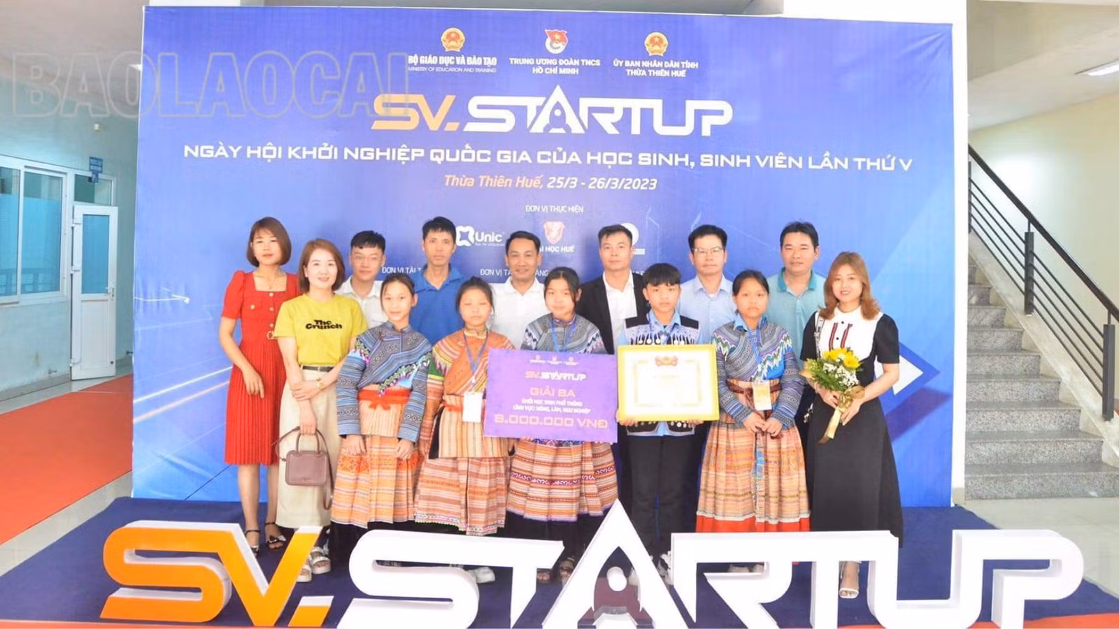 Đoàn học sinh huyện Bắc Hà đoạt giải Ba tại Cuộc thi “Học sinh, sinh viên với ý tưởng khởi nghiệp” toàn quốc lần thứ V ảnh 3