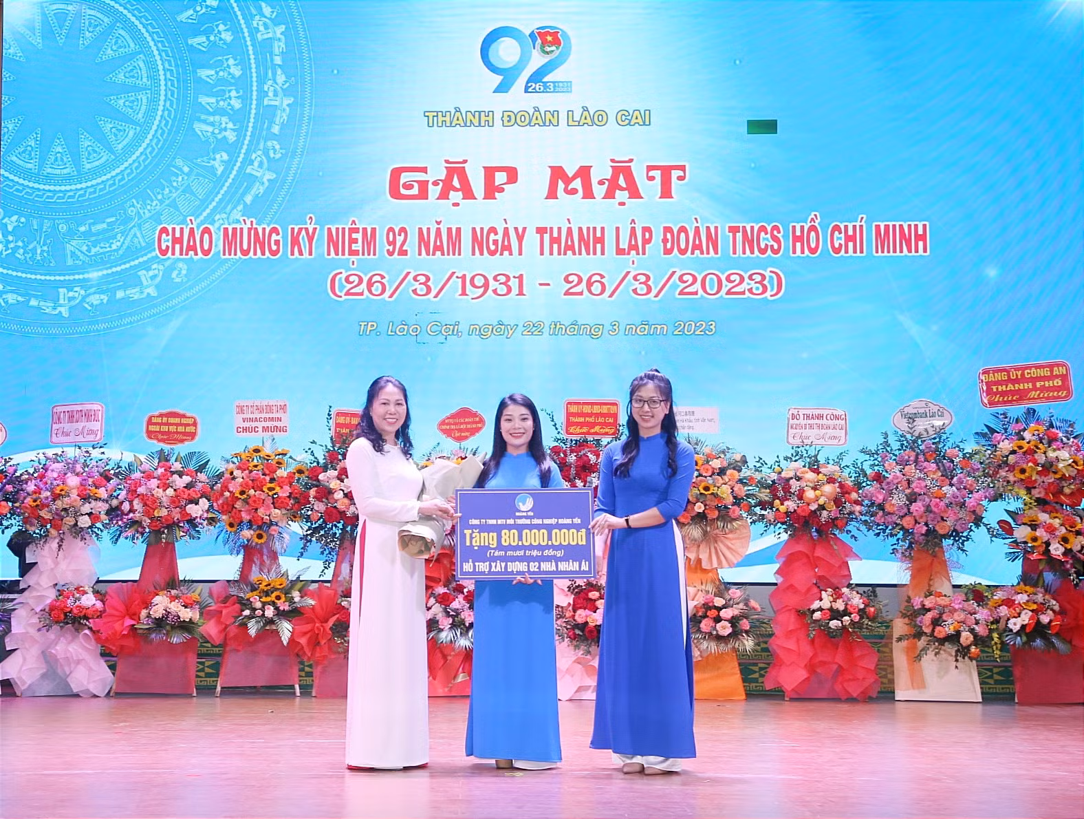 Tiếp nhận tài trợ của các đơn vị, cá nhân, doanh nghiệp cho các phong trào, hoạt động hướng về cơ sở.