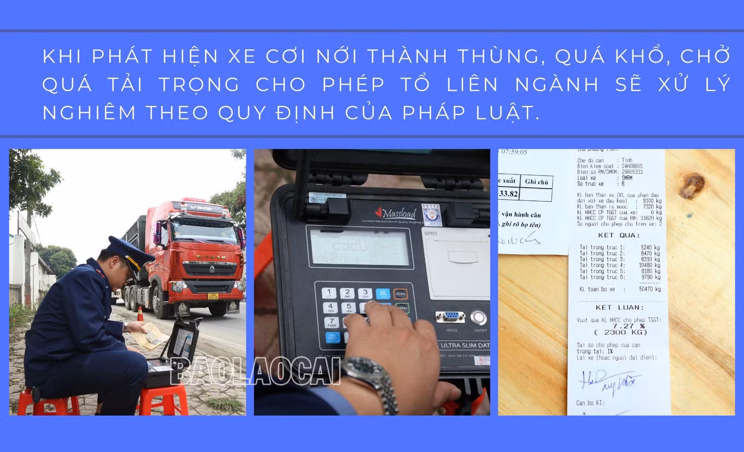 Thêm “gọng kìm” siết xe quá tải và cơi nới thành, thùng ảnh 4