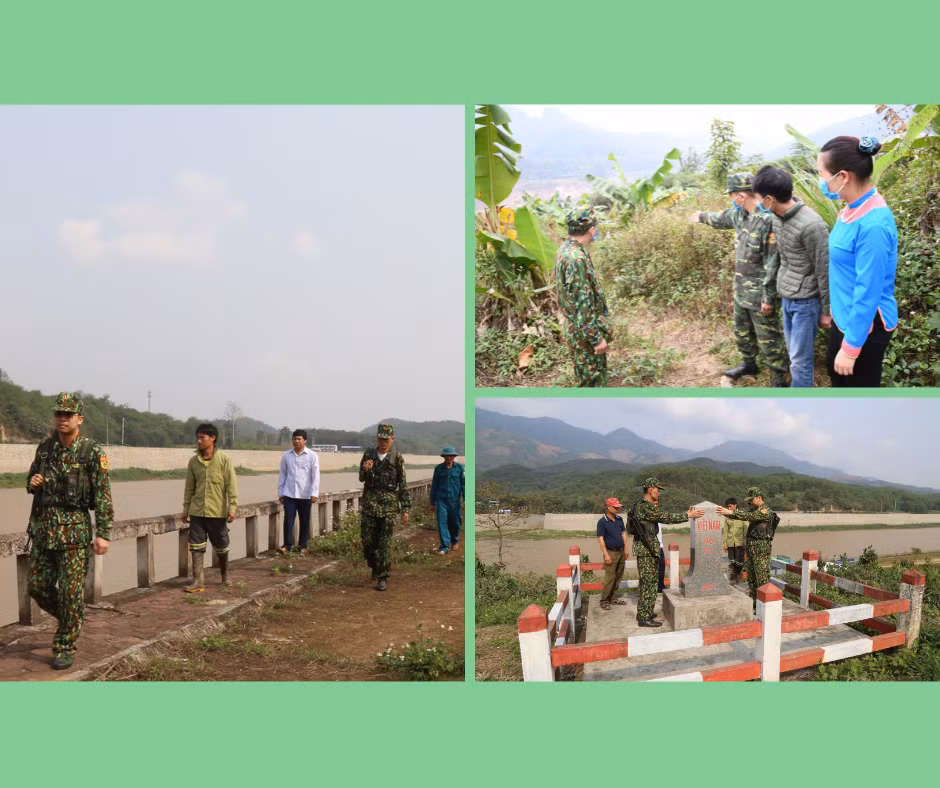 Người dân địa bàn biên giới tích cực tham gia bảo vệ chủ quyền, an ninh biên giới.
