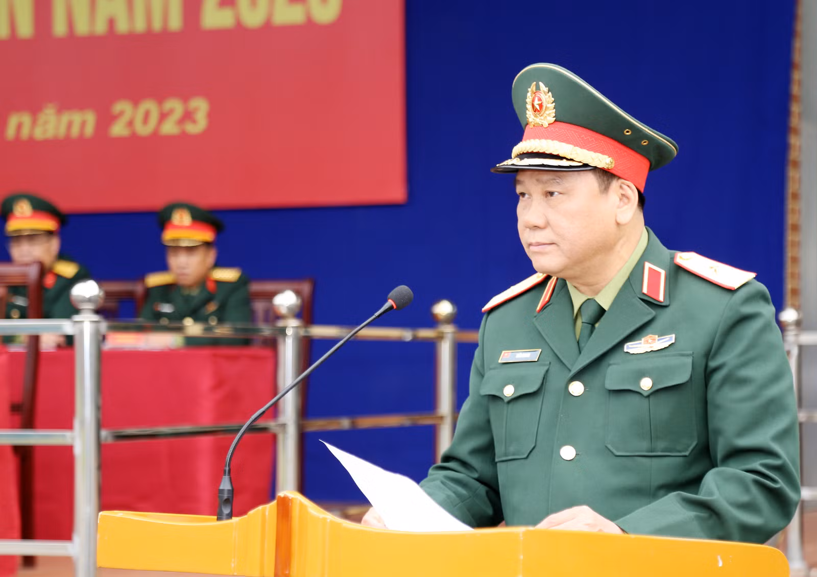 Lực lượng vũ trang tỉnh ra quân huấn luyện năm 2023 ảnh 5