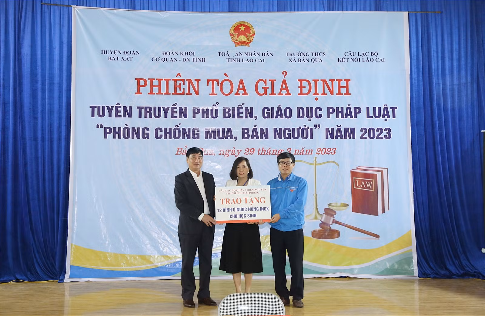 Tổ chức phiên tòa giả định tuyên truyền, phổ biến, giáo dục pháp luật phòng, chống mua bán người ảnh 6