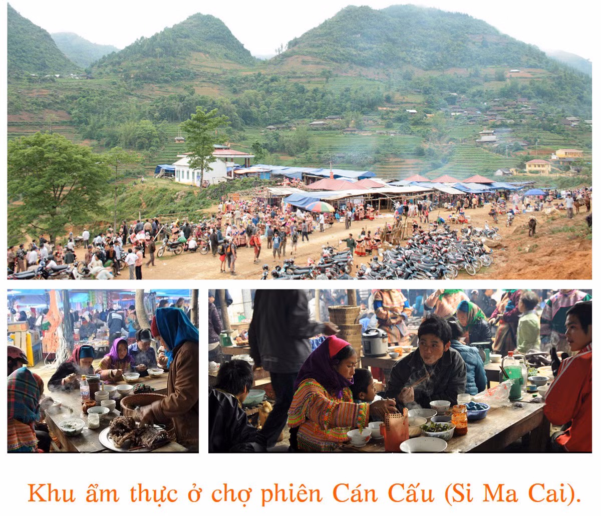 Độc đáo ẩm thực chợ phiên ảnh 2