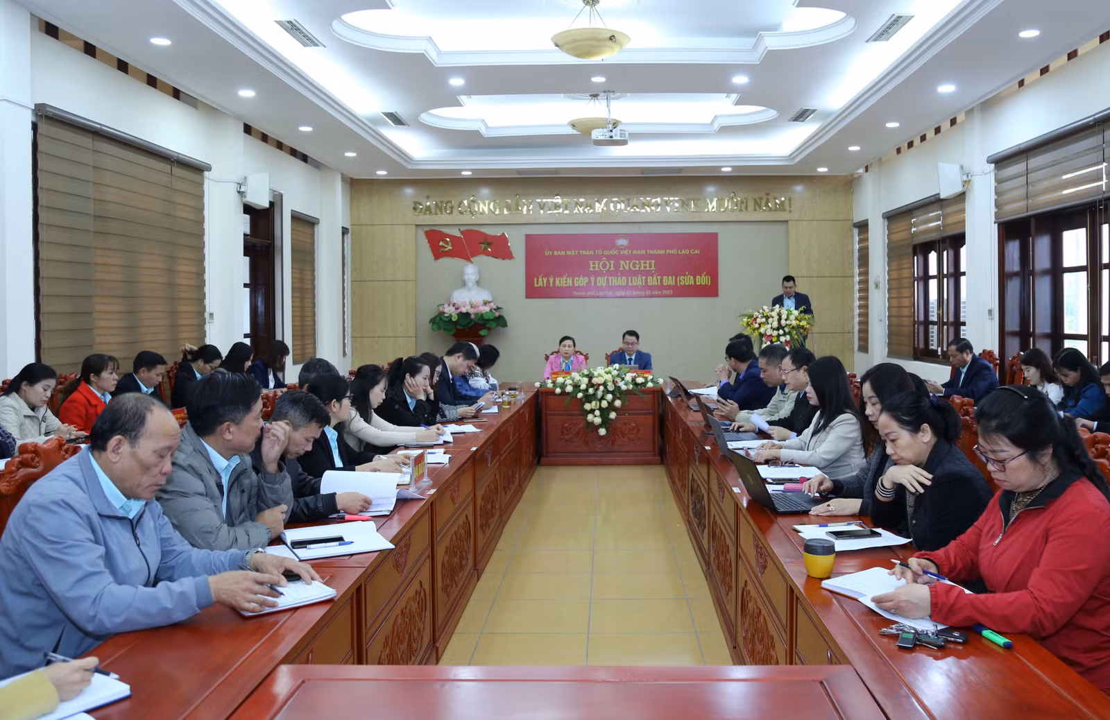Lấy ý kiến vào Dự án Luật Đất đai (sửa đổi) ảnh 1