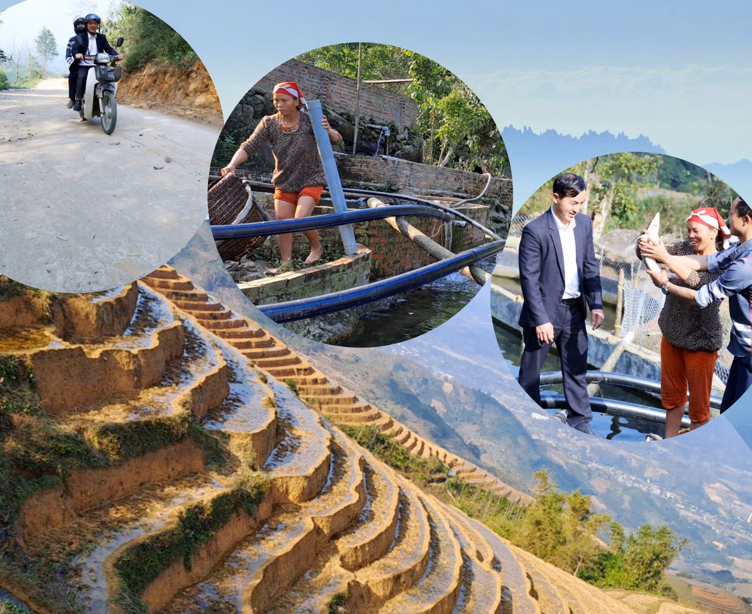 Ngày mới ở hai thôn Trát